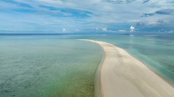 Spiaggia Sabbia Con Acqua Cristallina Tropici Isola Timba Timba Parco — Foto Stock
