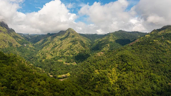 Paisaje Tropical Con Montañas Selva Sri Lanka — Foto de Stock