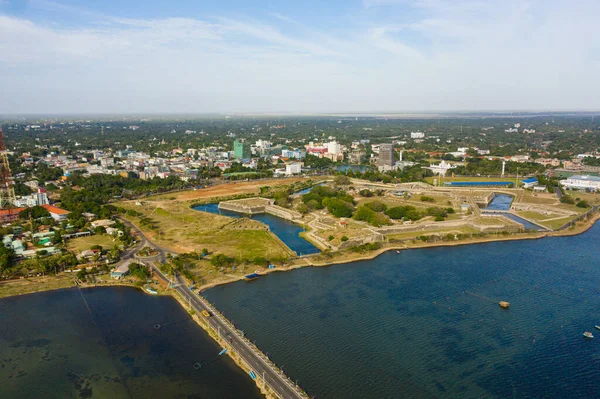 stock image Jaffna fort, overlooking the Jaffna lagoon. Sri Lanka.