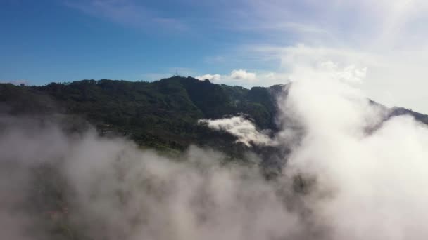 과작은 지방의 구름으로 있노라 스리랑카 — 비디오