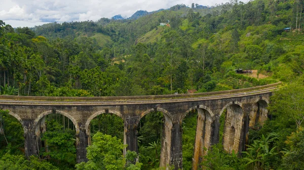 Ponte Dos Nove Arcos Demodara Uma Das Pontes Icônicas Sri — Fotografia de Stock