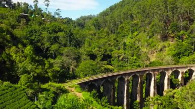 Ella nine arch bridge sri lanka most famous tourist attraction.