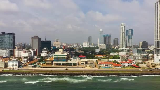 Colombo Πόλη Πρωτεύουσα Της Σρι Λάνκα — Αρχείο Βίντεο