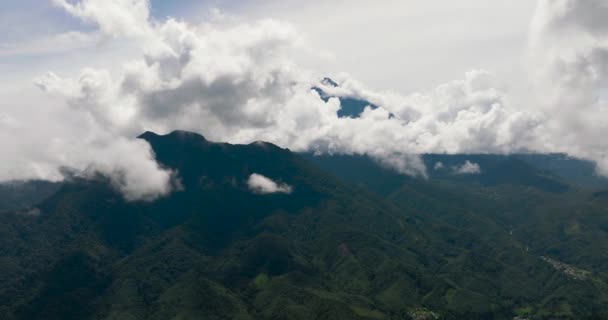 Гора Кінабалу Найвища Гора Малайзії Борнео Сабах — стокове відео