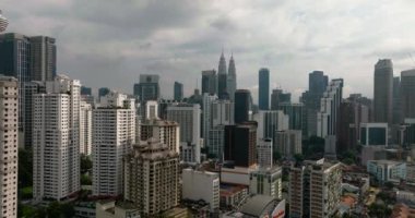 Kuala Lumpur, Malezya - 11 Eylül 2022: Kuala Lumpur şehir merkezi, Malezya.
