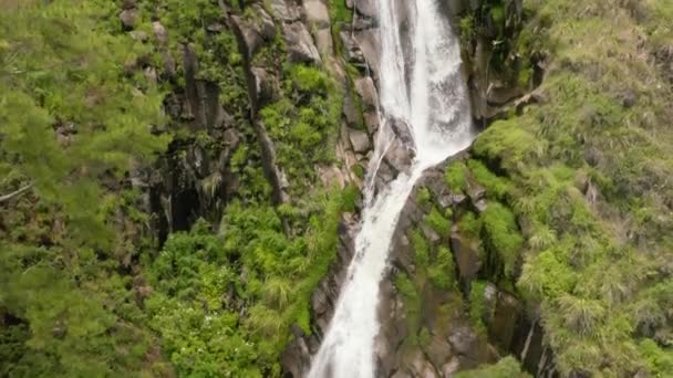 Efrata Falls Στο Πράσινο Δάσος Αργή Κίνηση Καταρράκτης Στην Τροπική — Αρχείο Βίντεο
