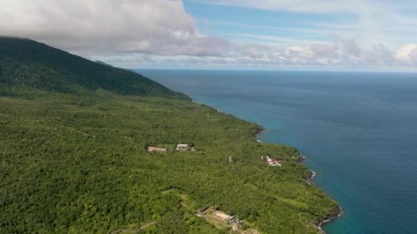 Weh Ilha Com Vista Para Selva Floresta Tropical Cima Paisagem — Vídeo de Stock