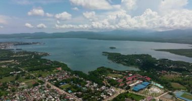 Palawan Adası 'ndaki Puerto Prensesi. Filipinler.