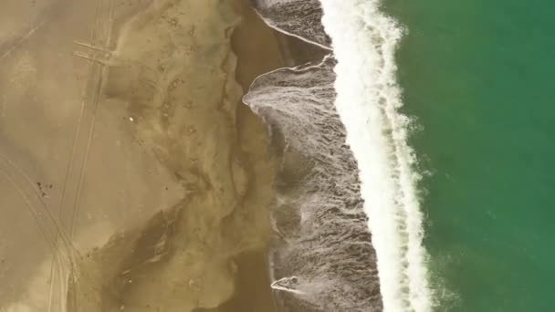 Tropická Písečná Pláž Modré Moře Filipíny — Stock video