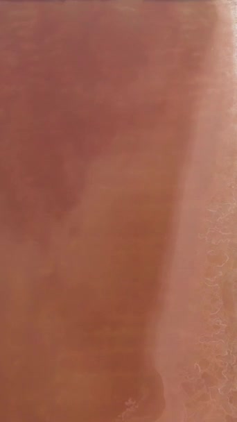 斯里兰卡海盐生产点空中无人驾驶飞机蒸发法 — 图库视频影像