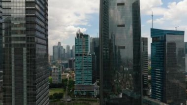 Jakarta, Endonezya - 11 Ekim 2022: Jakarta Endonezya Cumhuriyeti 'nin başkentidir..