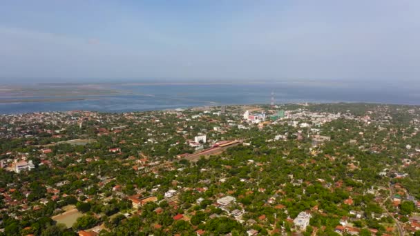 Jaffna Jest Najbardziej Wysuniętym Północ Miastem Tropikalnej Wyspie Sri Lanki — Wideo stockowe