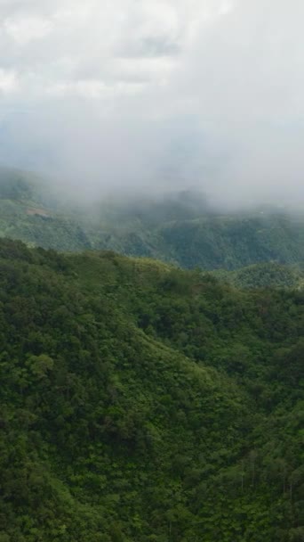 Costa Isla Negros Cebú Vista Desde Las Montañas Filipinas — Vídeo de stock