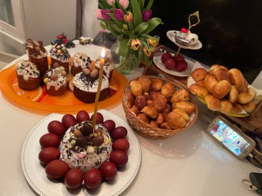 the aroma of home baking and other attributes of Easter holidays