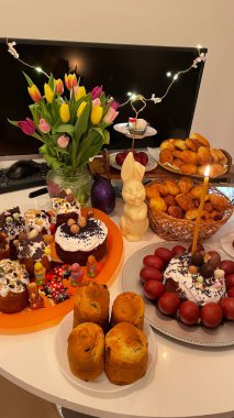 the aroma of home baking and other attributes of Easter holidays