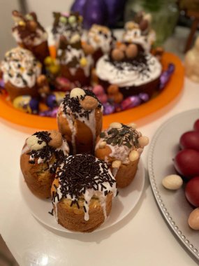 the aroma of home baking and other attributes of Easter holidays