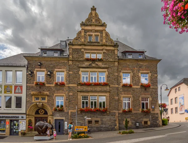 2017年7月30日 德国萨尔堡 萨尔堡市中心美丽的老建筑 — 图库照片