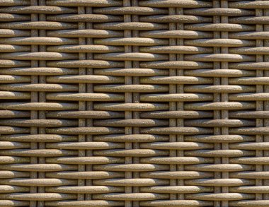 Hasır bir sepete yakın, dokusu dokuma