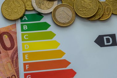 Avro paralı bir enerji etiketi