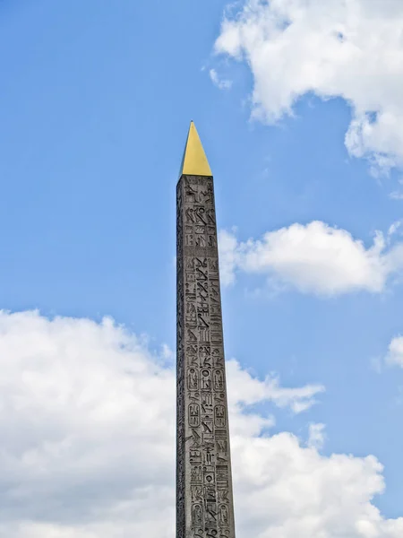 Historic Luxor Obelisk Paris France — Stock Photo, Image