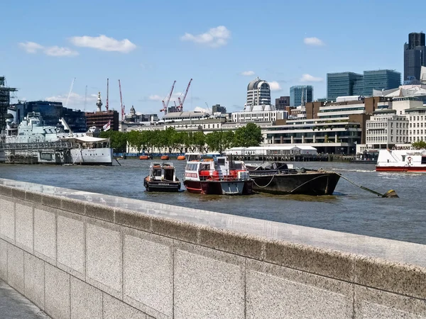 London Vereinigtes Königreich Juni 2009 Blick Auf Die Themse Und — Stockfoto