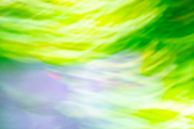 Abstract background motion blur flowers and foliage