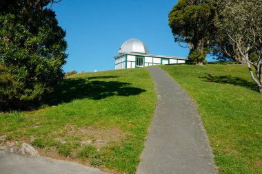 Path leading to Thomas King Observatory on hill at Kelburn Wellington New Zealand.
