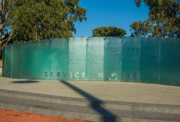 Canberra Australia Enero 2011 Australian Service Nurses National Memorial Robin — Foto de Stock