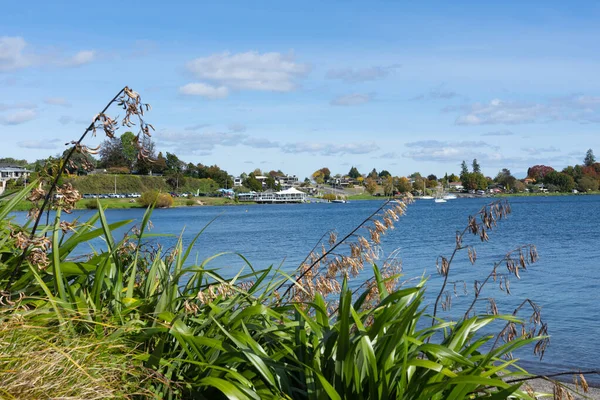 Taupo Nova Zelândia Abril 2023 Two Mile Bay Sailing Club — Fotografia de Stock