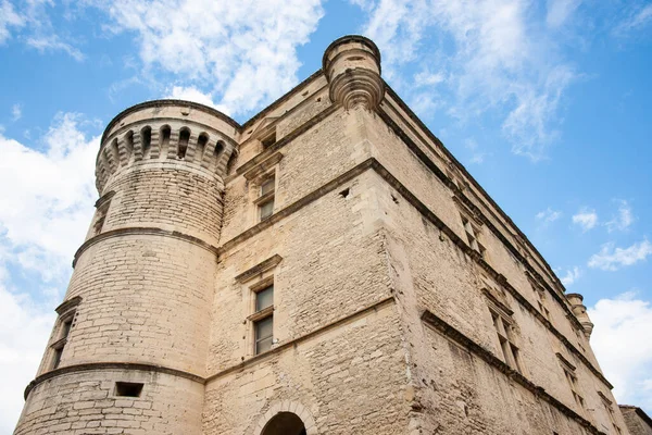 Torre Del Castillo Chateau Goult Antigua Ciudad Francesa Gordes Provenza — Foto de Stock
