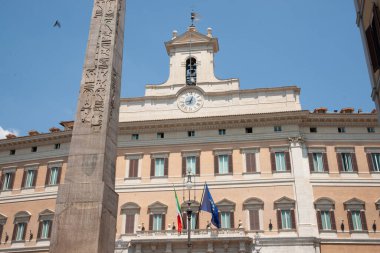 Roma-İtalya - 19 Mayıs 2011; Roma 'da Antik Mısır dikilitaşı.