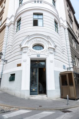 Zagreb Hırvatistan - 23 Mayıs 2011; Hırvat Parlamentosu 'nun bir kısmının klasik ve Neo-rönesans tarzı