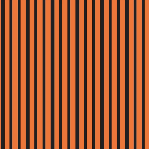 黒を基調としたオレンジと黒のストライプ 背景用の黒とオレンジのストライプのベクトルパターン壁紙 抽象的な縞模様をレトロなスタイルで — ストックベクタ
