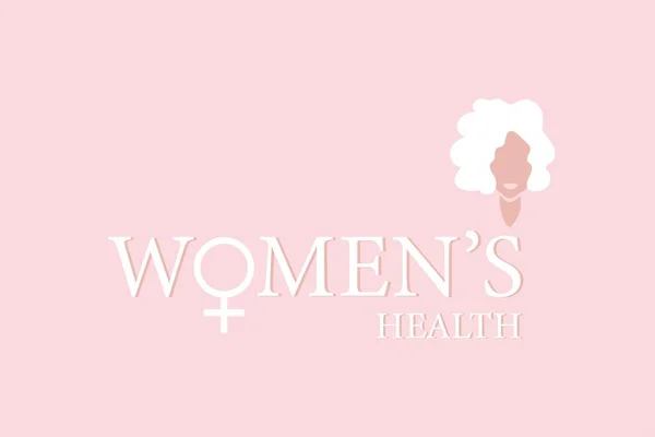 Zdraví Žen Význam Tělesného Duševního Zdraví Ženské Tělo Tělo Péče — Stockový vektor