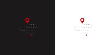 Gol! Hedefe ulaşmak için. Hedefe ulaşmanın yolunun görüntüsü. Logotype. Konum