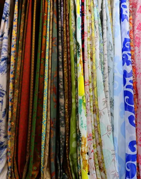 Tayland 'da geleneksel Tayland kumaşı deseni..