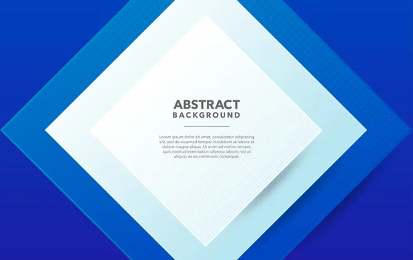 Blauw Wit Modern Abstract Achtergrond Ontwerp — Stockvector
