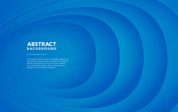 Design Fundo Abstrato Moderno Azul — Vetor de Stock
