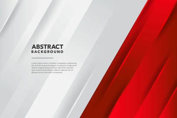 Rojo Moderno Abstracto Fondo Diseño — Vector de stock