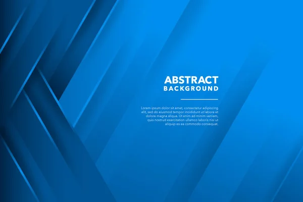Modrá Moderní Abstraktní Pozadí Návrhu — Stockový vektor