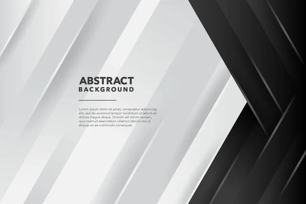 Svart Modern Abstrakt Bakgrund Design — Stock vektor