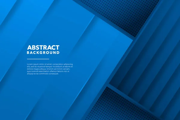 Ontwerp Blauwe Moderne Abstracte Achtergrond — Stockvector