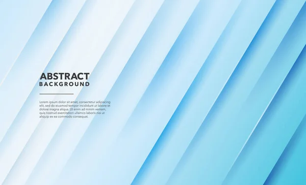 Azul Branco Moderno Design Fundo Abstrato — Vetor de Stock