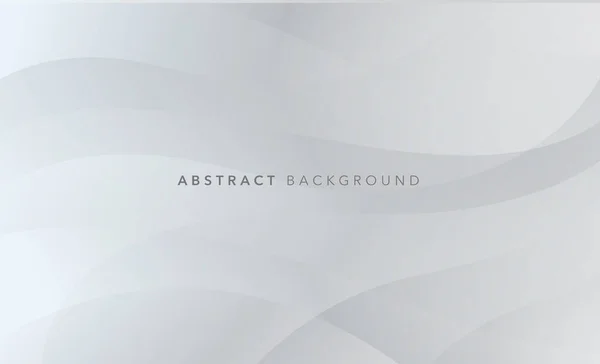 Weiß Grau Moderne Abstrakte Hintergrundgestaltung — Stockvektor