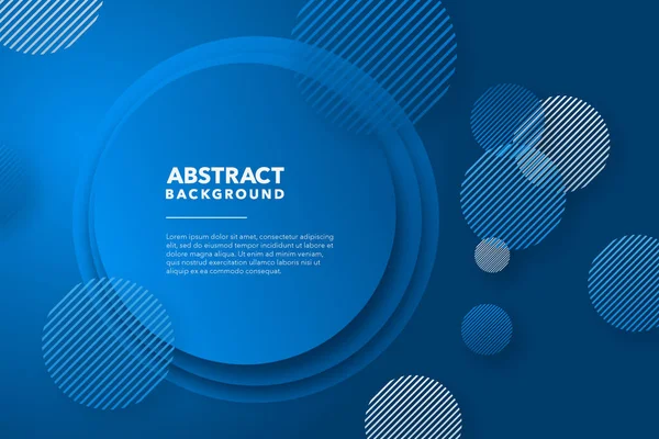 Diseño Fondo Abstracto Moderno Azul — Vector de stock
