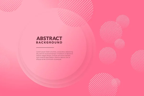 Rosa Modernes Abstraktes Hintergrunddesign — Stockvektor