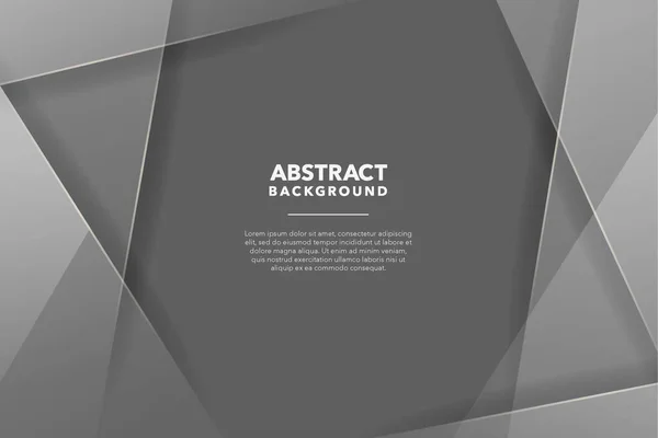 Weiß Grau Moderne Abstrakte Hintergrundgestaltung — Stockvektor