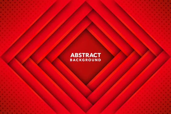 Red Modern Abstract Background Design — Stock Vector