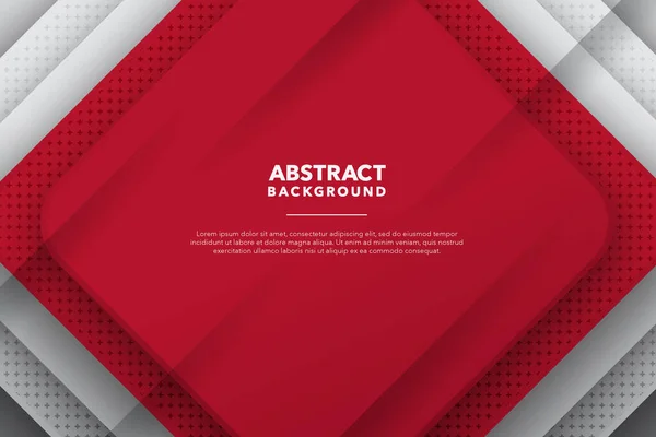 Red Modern Abstract Background Design — Stock Vector