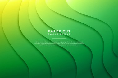 Yeşil modern arka plan tasarımı